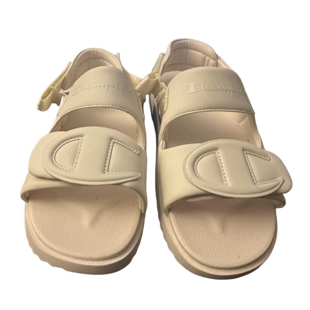 Unisex Champion Sandals - Cream